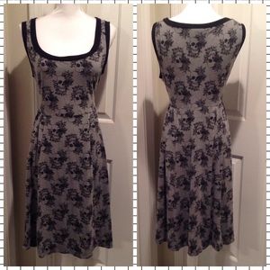Black and Gray Skull Torrid Dress
